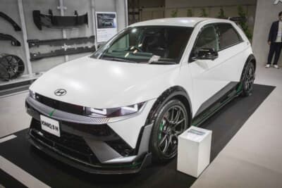 ヒョンデ アイオニック 5N DKエディション：土屋圭市氏監修の専用パーツを装着したデモカー