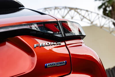 スズキ フロンクス：スズキ車としてはアクが強めのデザイン