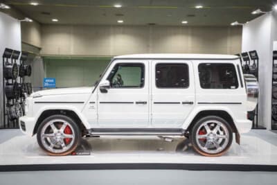 メルセデスAMG G63：23インチのボルクレーシング TE37GCを装着