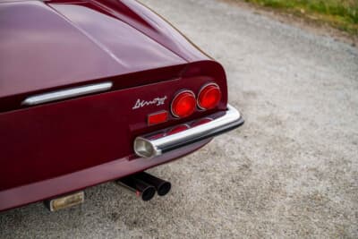 37万9000ドル（邦貨換算約5770万円）で落札されたディーノ「246GT」（C）Courtesy of RM Sotheby's