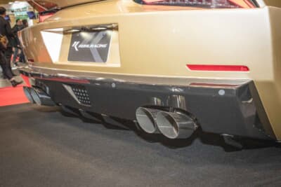 GR SUPRA 90R-GTWR SPEC-D WIDEBODY：マフラーは4本出し