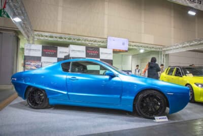 ネオ スカイライン：大阪オートメッセ終了後に車検を取得し、公道走行可能となる