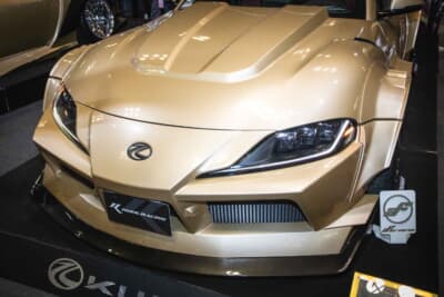 GR SUPRA 90R-GTWR SPEC-D WIDEBODY：スタイルはとにかく過激。まさに近未来のレーシングカーを想像させる