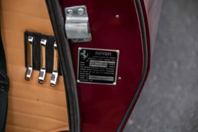 37万9000ドル（邦貨換算約5770万円）で落札されたディーノ「246GT」（C）Courtesy of RM Sotheby's