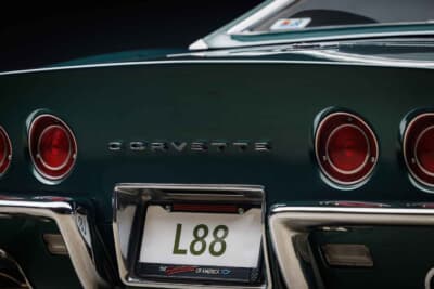 33万ドル（邦貨換算約5000万円）で落札されたシボレー「コルベット・スティングレイL88」（C）Courtesy of RM Sotheby's