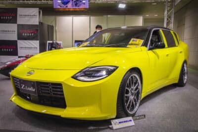 Zリーリア：保安基準をクリアする設計で、大阪オートメッセ後、車検をとってナンバーを付けることが確定している