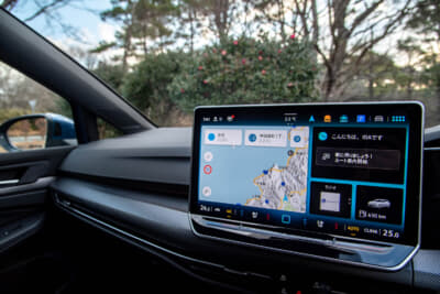 フォルクスワーゲン ゴルフ ヴァリアント TDI Rライン：タッチディスプレイが12.9インチと大型化