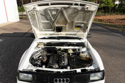 75万8500ドル(邦貨換算約1億1182万円)で落札されたアウディ「スポーツ クワトロ」(C)Courtesy of RM Sotheby's