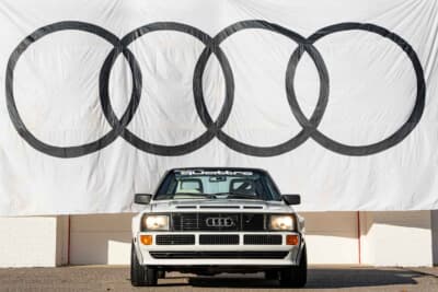 75万8500ドル(邦貨換算約1億1182万円)で落札されたアウディ「スポーツ クワトロ」(C)Courtesy of RM Sotheby's