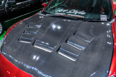 アートスタイル トヨタ 86：ボンネットはingsのカーボン製をチョイス