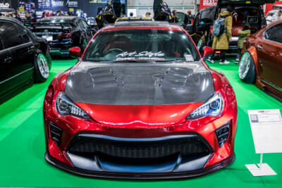 アートスタイル トヨタ 86：エイムゲインのGT4ボディキットを元に手を加えていった結果、もはや原型を留めていないとのこと