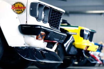 箱車の祭典には複数のサバンナRX-3が参加