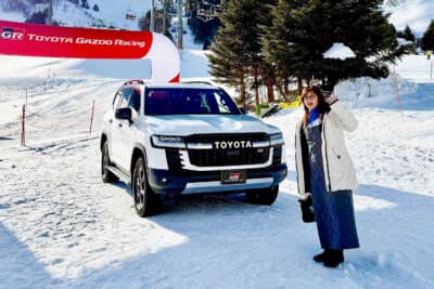 トヨタ ランドクルーザー GRスポーツで雪上タクシーを体験