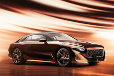 ベントレー バトゥール ザ・ブラックローズ:ローズゴールドの美しさをテーマに仕立てられている