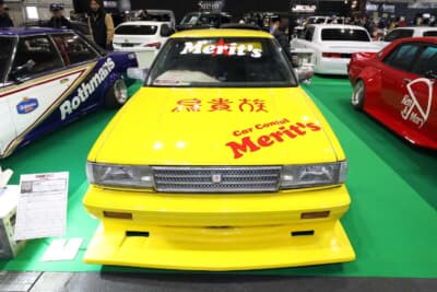 トヨタ GX71型 チェイサー：フロントスポイラーはジャパンレース用を加工して装着させている