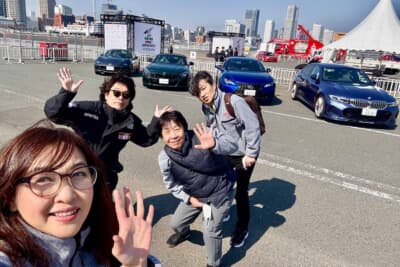 日本自動車ジャーナリスト協会（AJAJ）主催のU-18運転予備校のインストラクターを務めました