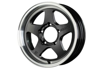 グラムライツ 57FR-X：グラスブラック／リムDC
