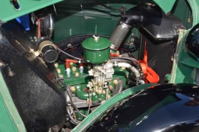 ダットサン フェートン：エンジンは722cｃの4気筒サイドバルブ