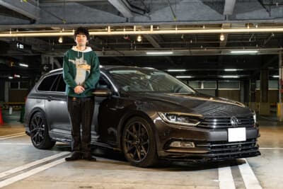 VW パサート ヴァリアントとオーナーのHSGさん