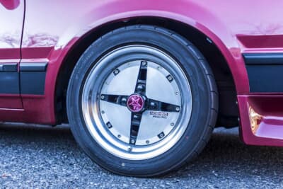 日産 シルビア 2000ZSE-X：ホイールはホシノレーシングを装着
