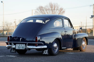 1959年製 ボルボ PV544：ダブルバンパーの形状から北米仕様ということが分かる。おそらく駐留米軍関係者が持ち込んだと思われる