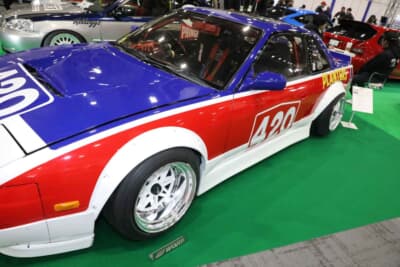 日産 シルビア：オーバーフェンダーはセミワークスを装着している