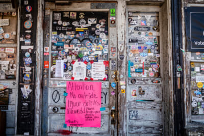 グランド・ゼロのエントランス。雰囲気満点だ