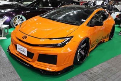 トヨタ プリウス:ピアレスが製作した60プリウス アーバンスポーツ通称「ミサイル」は、熱い情熱を持ったオーナーたちが5人ほど集まればキット化も検討するとのこと