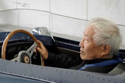 ジャガー Dタイプ ミュルザンヌ:現車の共同所有者である吉田章二さん