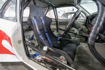 マツダ サバンナRX-3 マツダオート東京 寺田陽次郎仕様:外装のみならずインテリアもレーシーに仕上げている