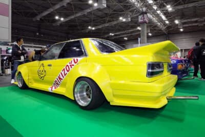 トヨタ GX71型 チェイサー：黄色にオールペンを施している