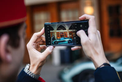 リマック ネヴェーラR：2025年2月21日〜22日にスイス・サンモリッツ湖を舞台に開催された「The I.C.E.」に参加した