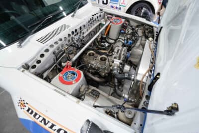 マツダ サバンナRX-3 マツダオート東京 寺田陽次郎仕様:次回はきっちり1万回転の咆哮を聞かせてくれるはず