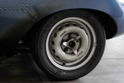 ジャガー Dタイプ ミュルザンヌ:ホイールはセンターロック仕様