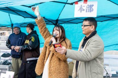 抽選会などのコンテンツも用意されていた