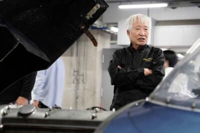 ジャガー Dタイプ ミュルザンヌ:共同所有者の吉田章二さんが当初維持していた