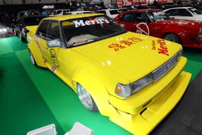 トヨタ GX71型 チェイサー：フロントスポイラーはジャパンレース用を加工して装着させている