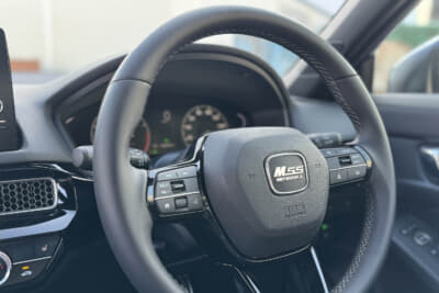ステアリングパッドには「M55」のロゴも入れられる