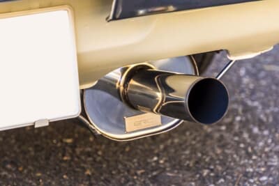 マツダ サバンナGR:ERC社製のステンレスマフラーを装着