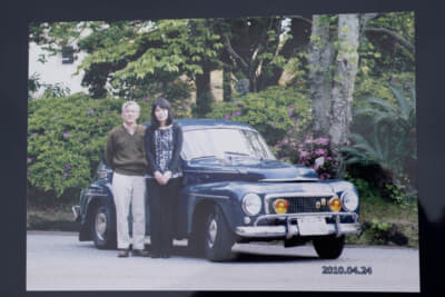 1959年製 ボルボ PV544：1977年にボルボ50周年を記念した帝人ボルボは、主にオーナーを対象に工場ほか北欧ツアーを企画。そこで出会った若い女性と2年後に結ばれたそうで、呉さんにとってPV544は縁結びの神さまでもあるのだ