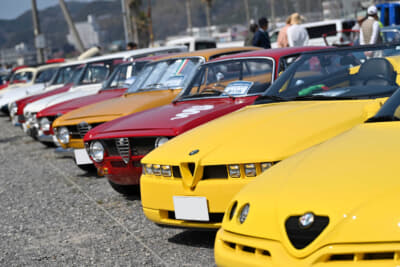 ヤングタイマー世代のアルファ ロメオたちもこれから大事に残していくべき存在