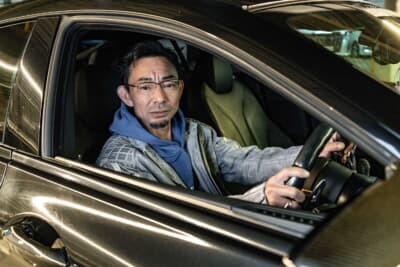 BMW 640i グラン クーペのステアリングを握るNAKATAさん