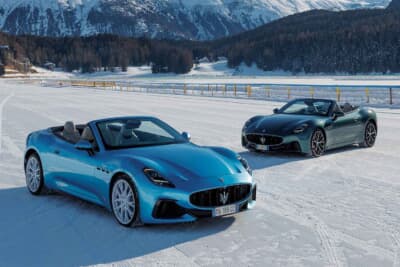 マセラティ グランカブリオ トロフェオ ONE of ONE–THE I.C.E.(左)とマセラティ グランカブリオ(右)