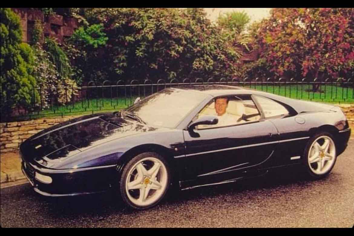 シューマッハの愛車だったフェラーリ「F355 GTS」がオークション
