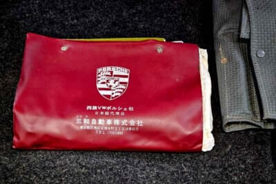 ポルシェ 911ターボ：三和自動車が入れたことがわかる