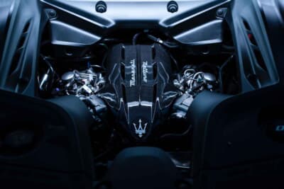 マセラティ GT2 ストラダーレ：3L V6ツインターボ“ネットゥーノ”はMC20を10ps上回る最高出力640psに