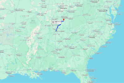 ケンタッキー州ロレットのメーカーズマーク蒸留所を目指す