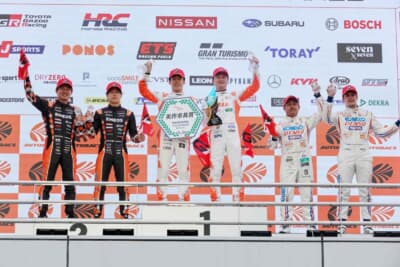 開幕戦の結果は1位がTGR TEAM au TOM’S、2位がTGR TEAM ENEOS ROOKIE、3位がTGR TEAM SARDとなった