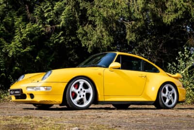 21万8500ユーロ（邦貨換算約3500万円）で落札されたポルシェ「911ターボ クーペ」（C）Courtesy of RM Sotheby's