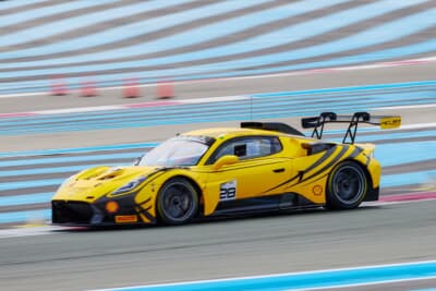 TFTレーシングチームのパトリック・シャルレ選手とジョーダン・ボアソン選手が駆るマセラティ GT2